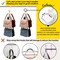 2 Piece Closet-Organizers-and-Storage,Purse Hanger for Closet-Organizer, Purse-Organizer for Organization-and-Storage,Sturdy Hang Closet Storage Bag Organizer for Heavy Bag,College Dorm Room Essentials